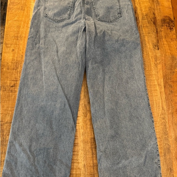 Universal thread high rise wide leg high waisted size 14 blue jeans cotton NWOT - Picture 2 of 5